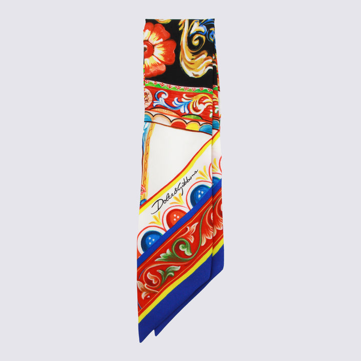 Dolce & Gabbana Scarfs - CARRETTO BIANCO | 2ffe33d8b507028f150b04ee597c4896a94aecb9