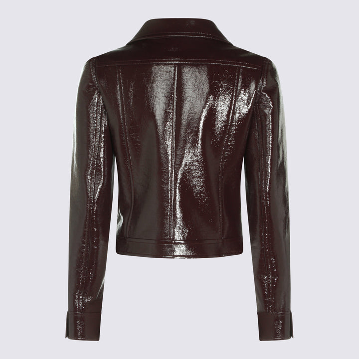 Courreges Jackets - BURNT RED | 77da54457c8b0e372b95507bc203dd2128eec1cf