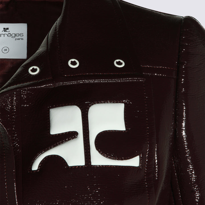 Courreges Jackets - BURNT RED | 28eeec01b8f1d90225796bb42f67a45c8324437f
