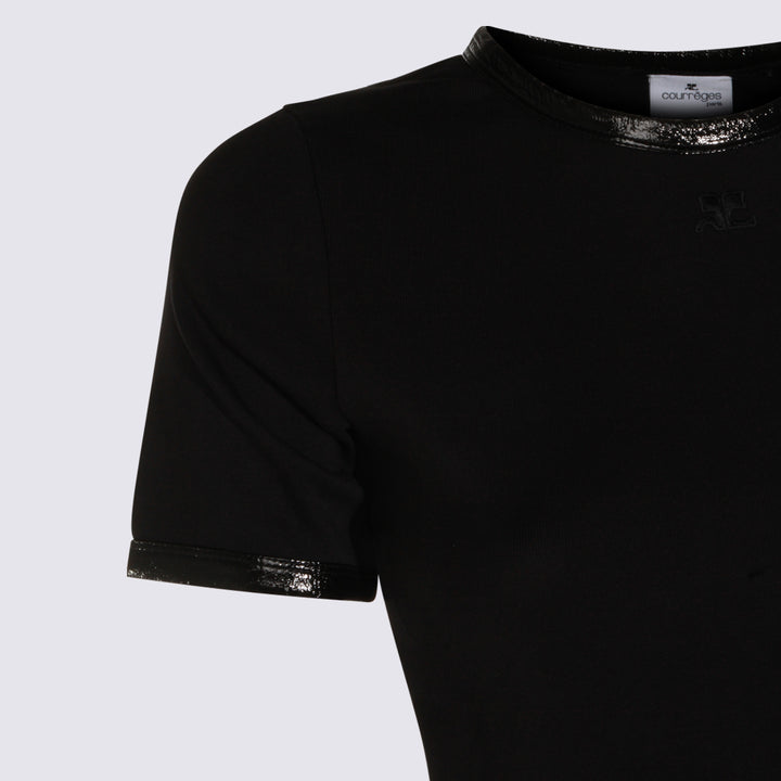 Courreges T-shirts and Polos - Nero | 71900c269f8d294ec5bcbcab1fcb2e44ac5fc94f