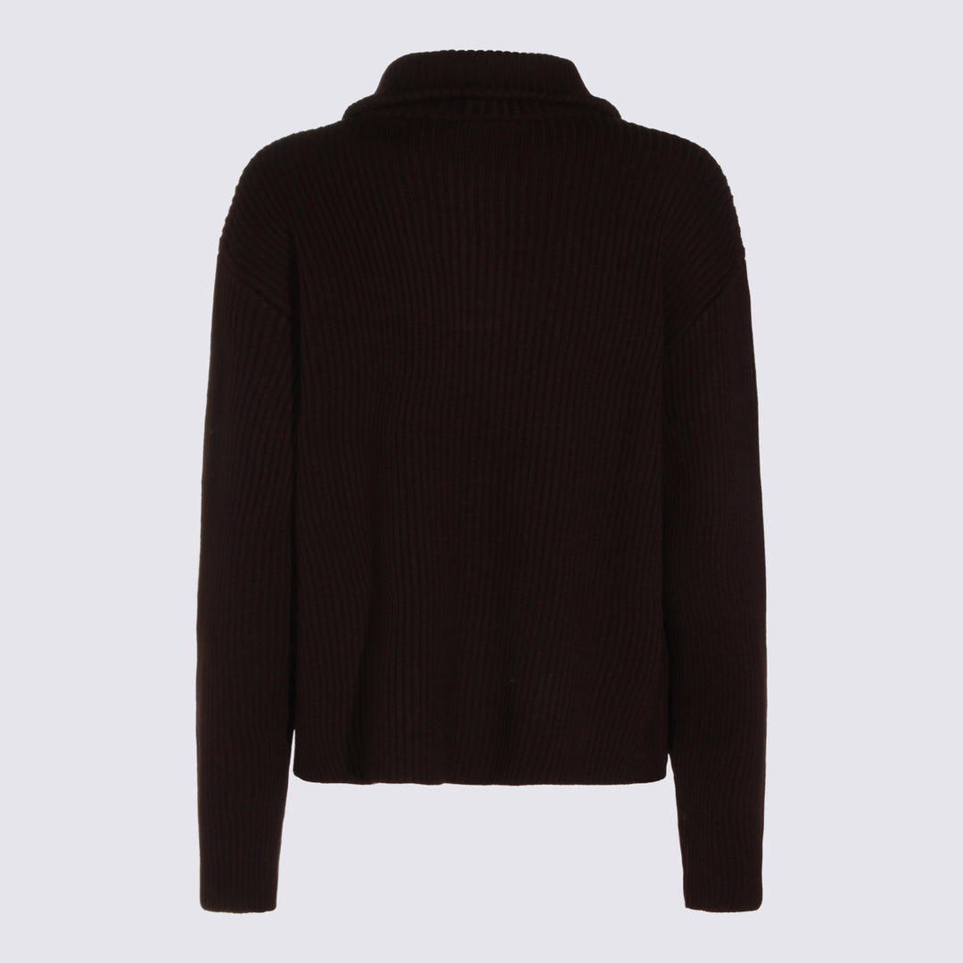 Courreges Sweaters - BURNT RED | f17ea510b7e524234c425a6d39d5f4dd4107ff99