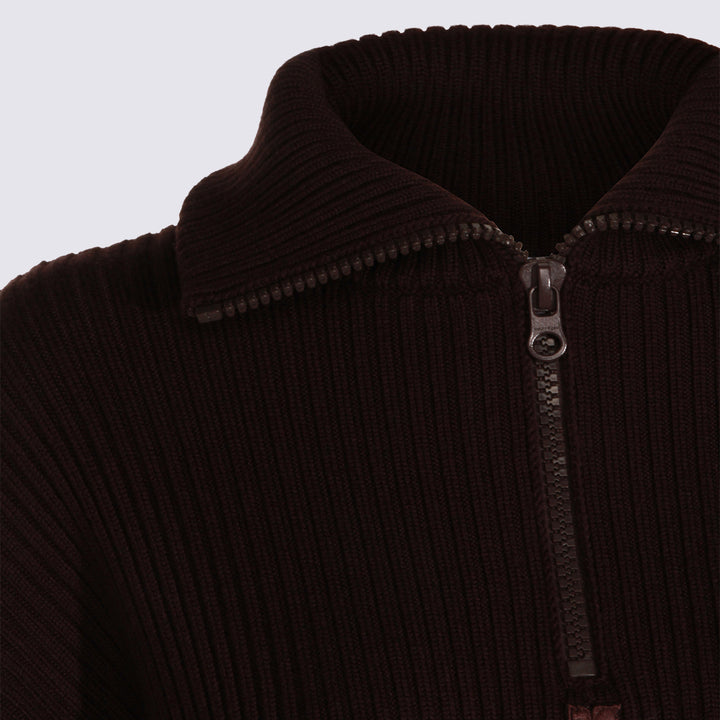 Courreges Sweaters - BURNT RED | 55ae29e4611d688fdcbb85ddb4b54631b83adf30