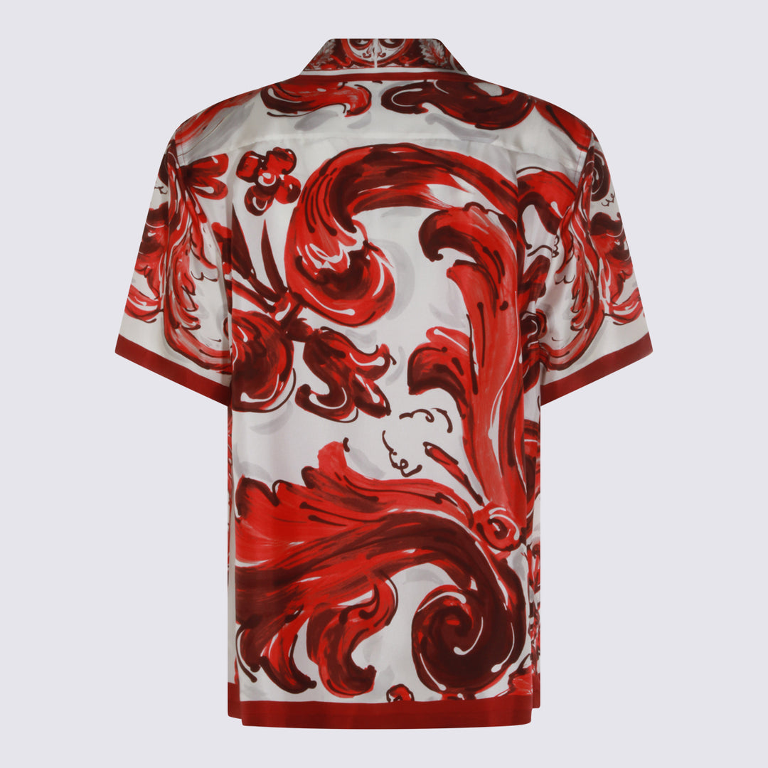 Dolce & Gabbana Shirts - RED-WHITE | 4af30f6c7d33ffb6a8e6632fab18432d341142a4