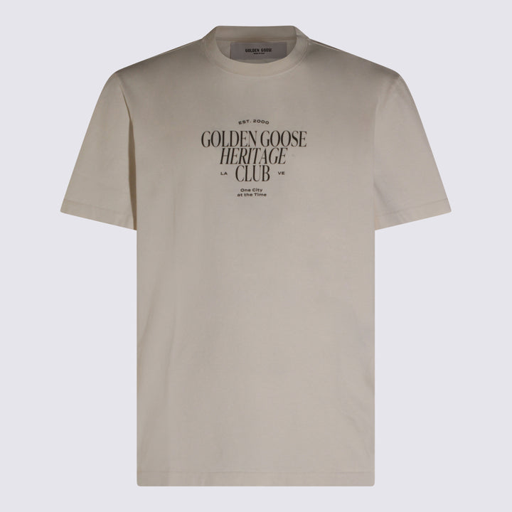Golden Goose T-shirts and Polos - HERITAGE WHITE | 8ff9c040a6bc71751db0edabff2cba7b96396e2f