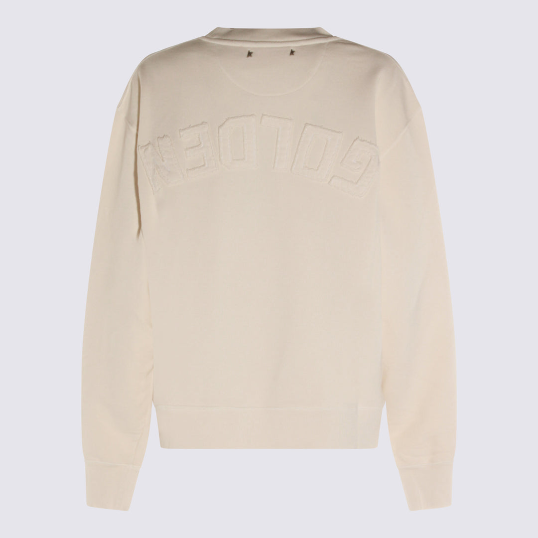 Golden Goose Sweaters - HERITAGE WHITE | 78626ffdc212c45d7fa82977380a55b73136e583