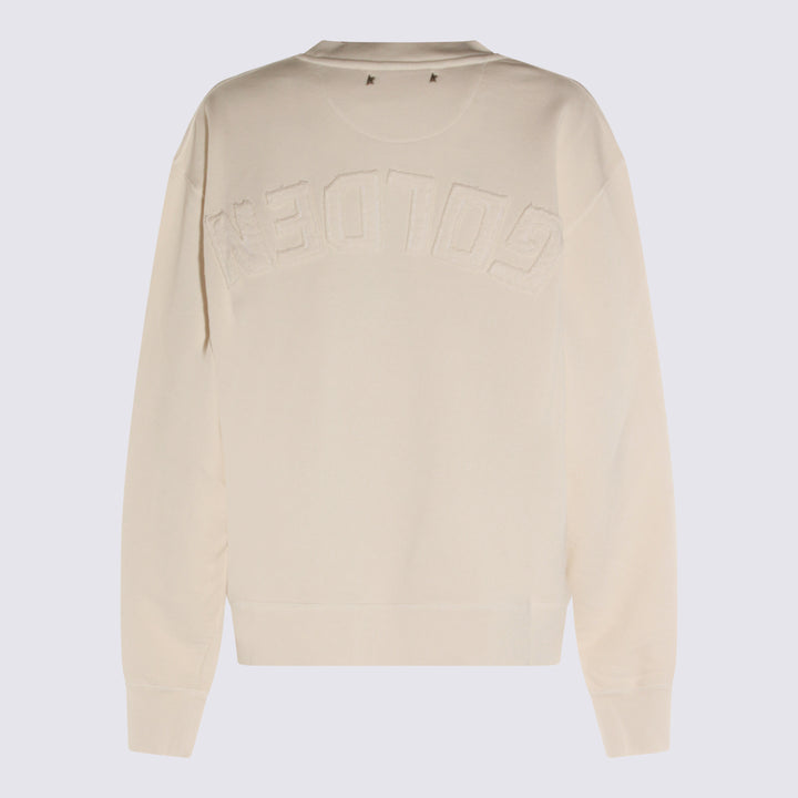 Golden Goose Sweaters - HERITAGE WHITE | 78626ffdc212c45d7fa82977380a55b73136e583