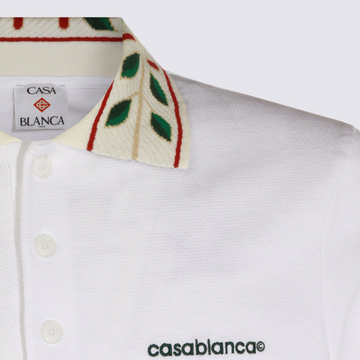 Casablanca T-shirts and Polos - Bianco | 92b84e6b6e7321f44218ee7396aecb10bb657380