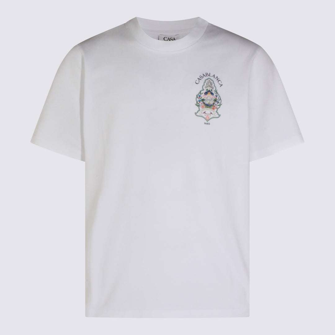 Casablanca T-shirts and Polos - Bianco | 0a5e85827b9fd930edb7cda2b49f02e328d8b643