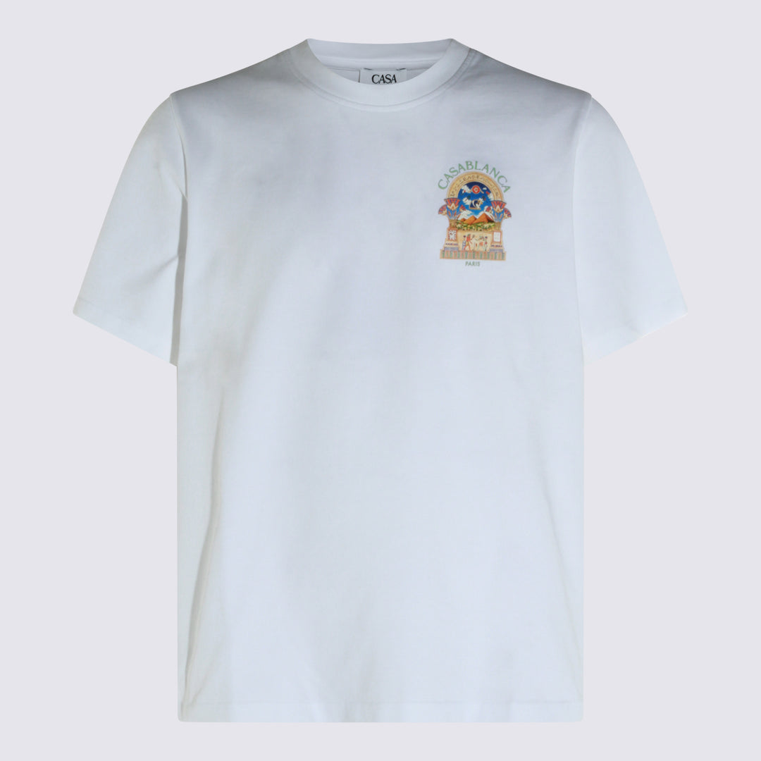Casablanca T-shirts and Polos - Bianco | 20f62fd987ef293434c1b141a4ba51031e324350