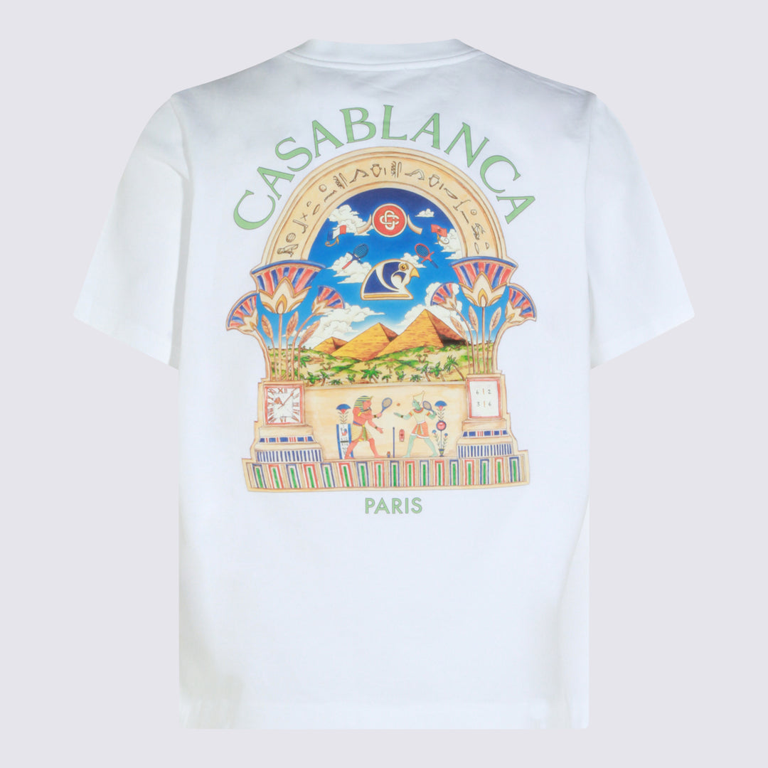 Casablanca T-shirts and Polos - Bianco | 2c925279a52df9462e60f85ecb6e440797a3ce1f