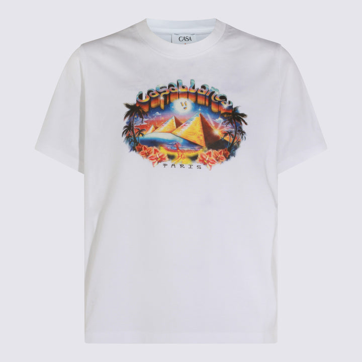 Casablanca T-shirts and Polos - Bianco | b36f3288de6487973d7d46c131cf26a92744c83e