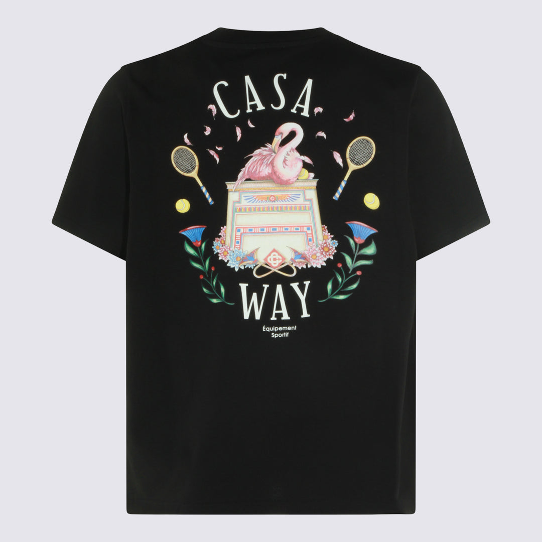 Casablanca T-shirts and Polos - Nero | 6d32c214b375bae5d02bfc639f20e6a9705d1391