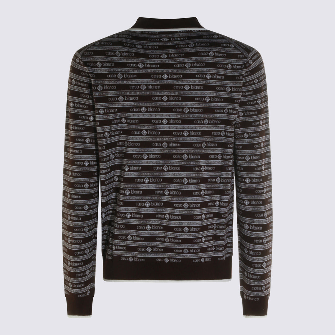 Casablanca Sweaters - Dark brown | 814ec59026f0597abfdfb5aed18509b0c060011f
