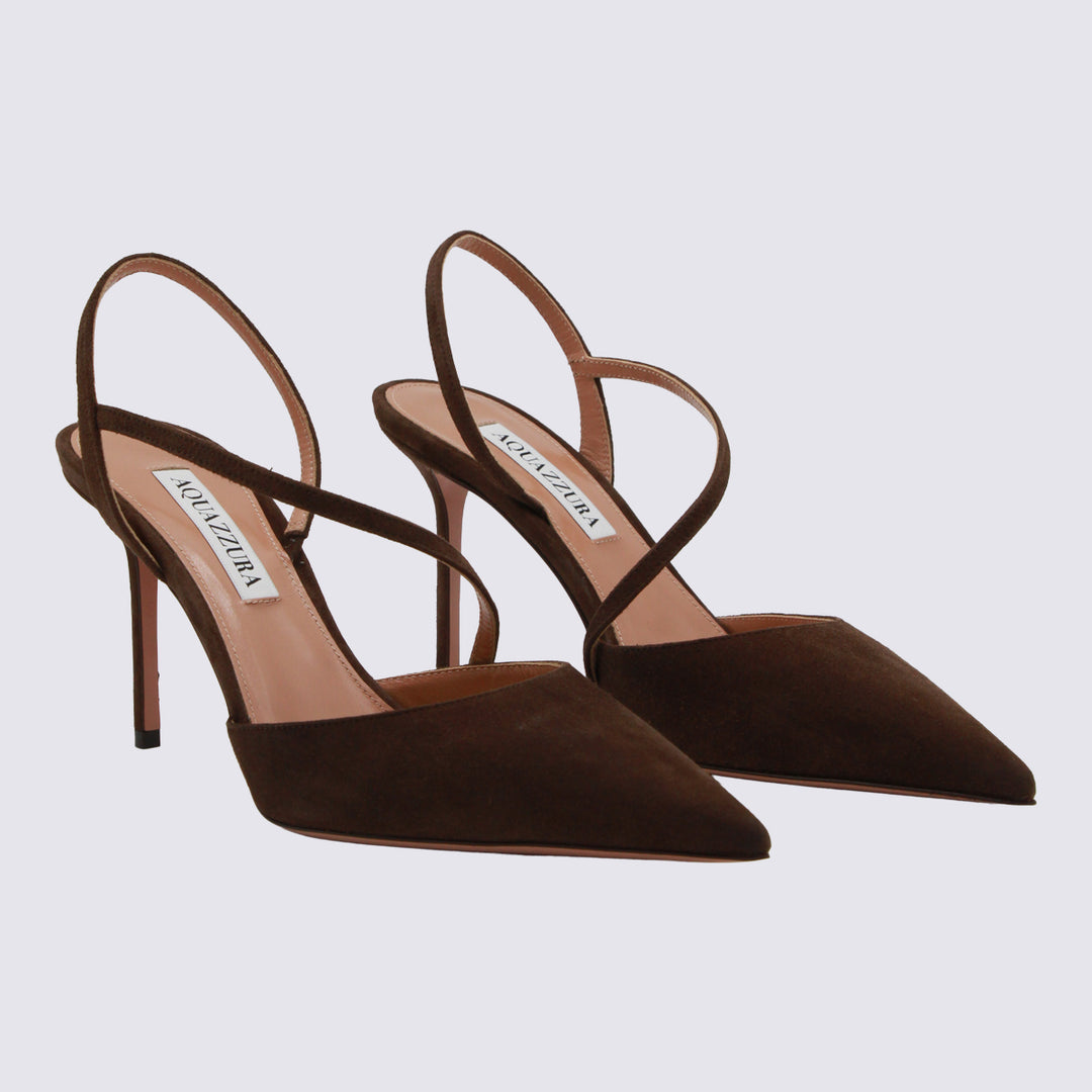 Aquazzura With Heel - ESPRESSO | ca8e3bc212051842eefae4fe73d8bd2fcf30cc8b