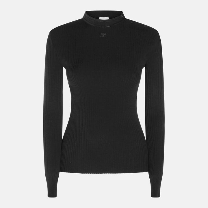 Courreges Sweaters - Nero | dcd682edafcfad57e5bf207767acfd5ab976cf9d