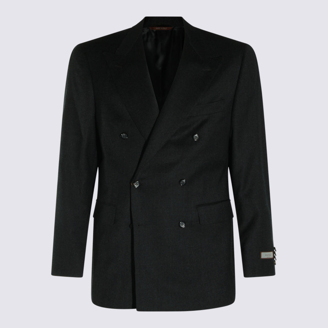 Canali Dresses - Dark grey | 707dc114fe9605dcf3b4e315c7761db8aa73ab6e