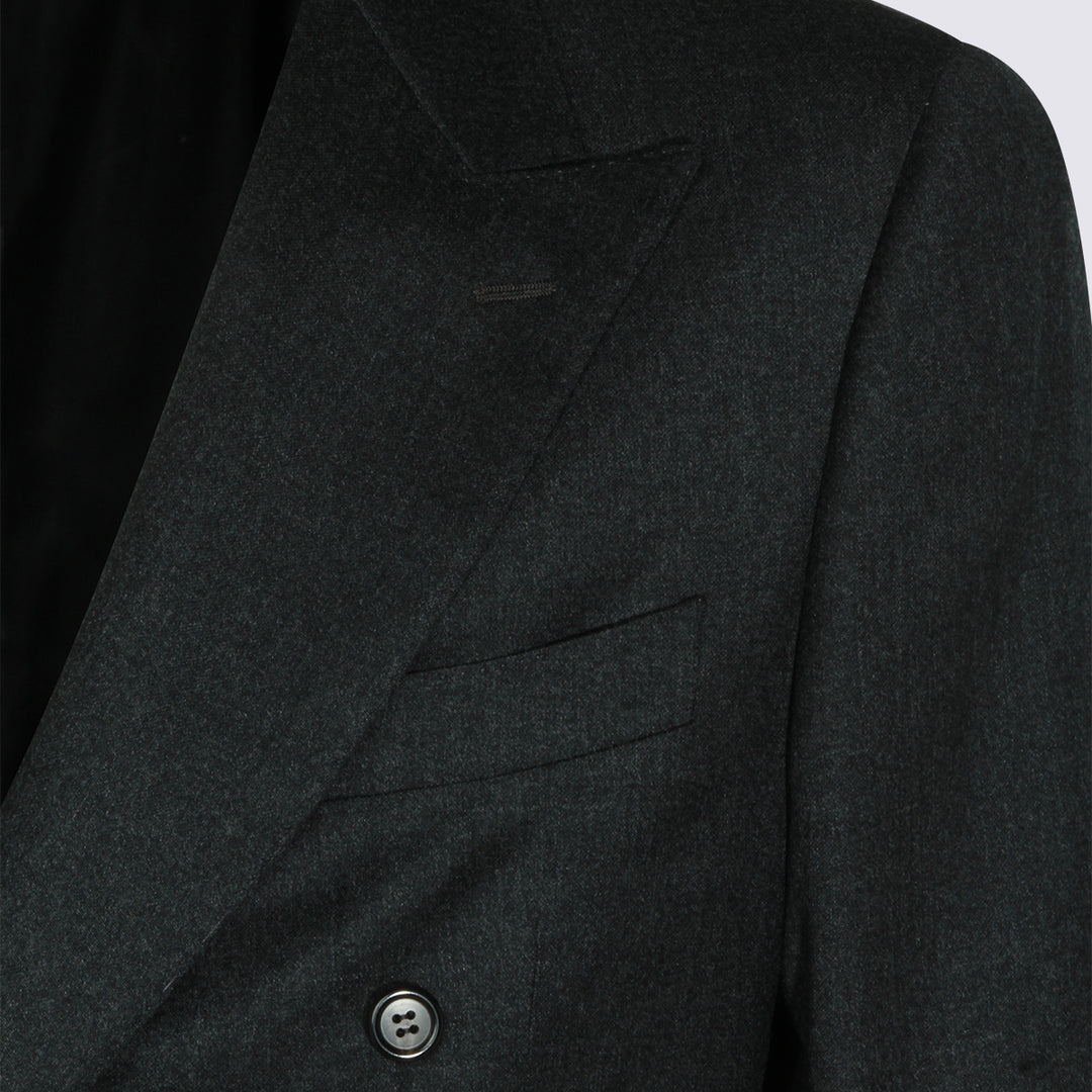 Canali Dresses - Dark grey | c67d22c1580ab3579d4325a00e95f17b6e5e63a4
