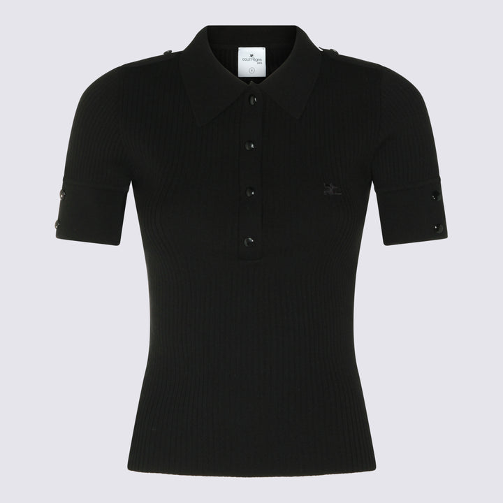 Courreges T-shirts and Polos - Nero | ff4fab25b9bd6d6823a0c27b14e48a18a385ac16