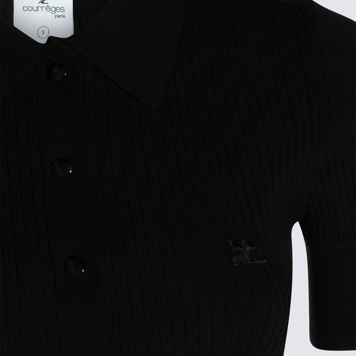 Courreges T-shirts and Polos - Nero | bd8400d9f94e9034ece64ea321754dd012ad3a9b