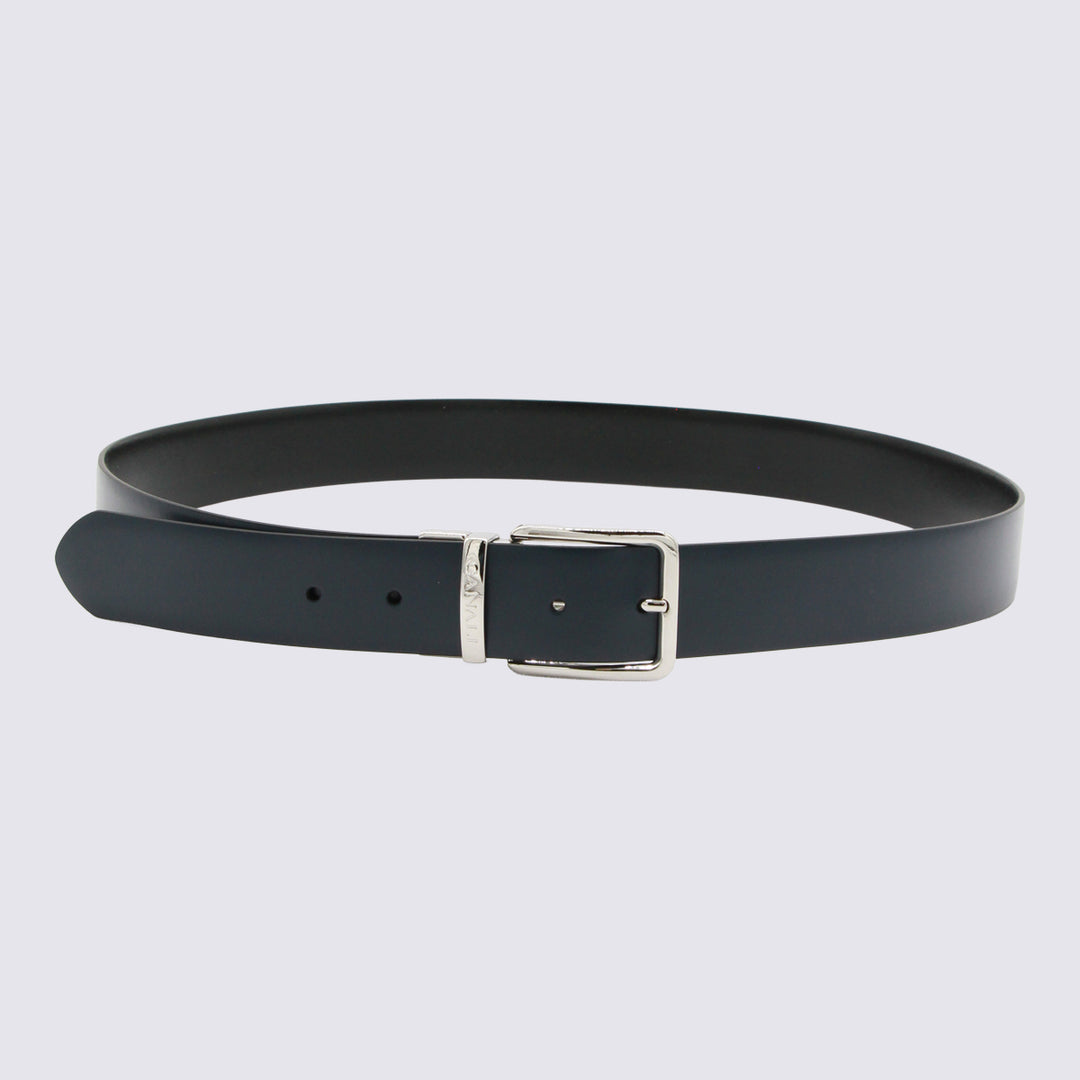 Canali Belts - NAVY/BLACK | f432be0b731414449372d51e18109f0cbc38ed9d
