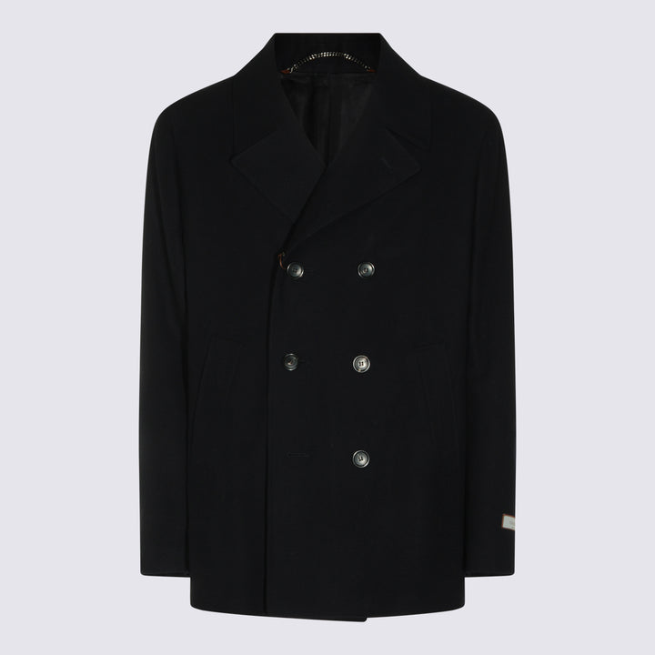 Canali Coats - Navy | 8280d4402eec9f0a81706fcdffdb99c8305d4f82