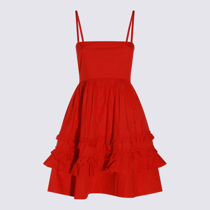 Ganni Dresses - RACING RED | c8978cd01dd486cc0546ad189ae8364deafaaae4