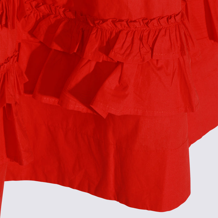 Ganni Dresses - RACING RED | a2c361f4f2b3a818145a0b9c99fc77d34158d1d9