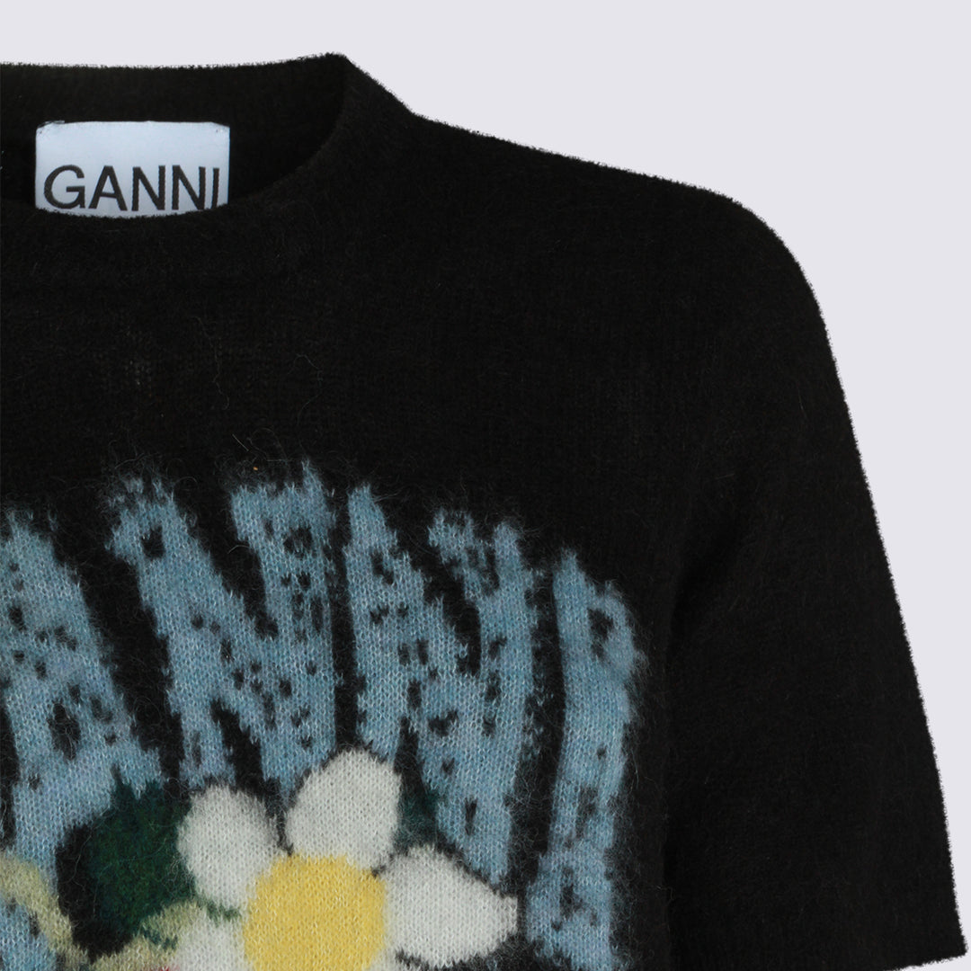 Ganni T-shirts and Polos - Nero | b7c58a91d587db0b01c7037dfa50457dad758868