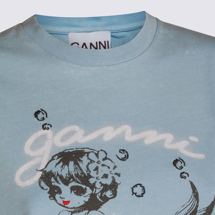 Ganni T-shirts and Polos - SOFT CHAMBRAY | f867134181d075ec89a5fc4042d6e1a74d90e51d