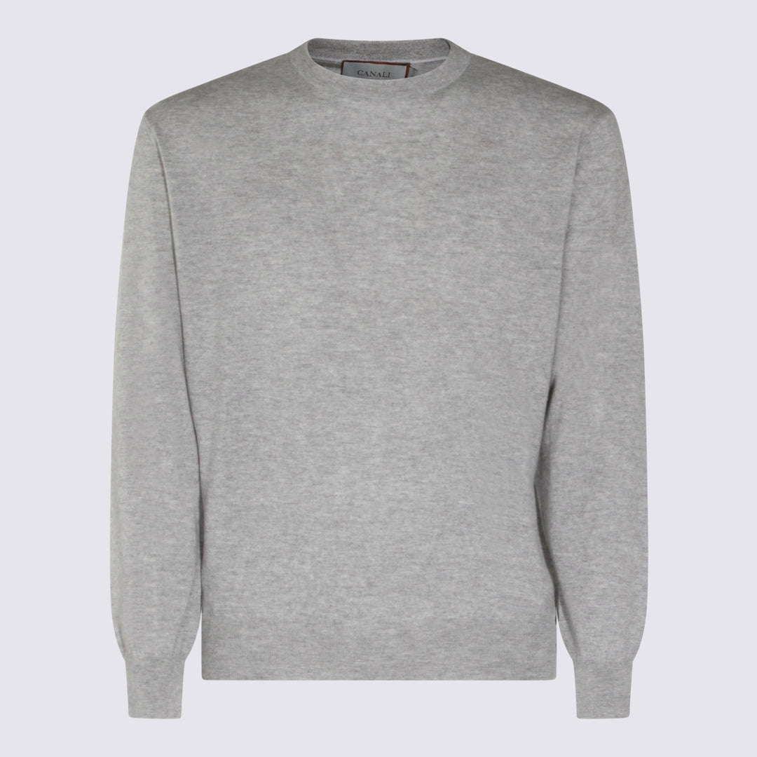 Canali Sweaters - Grey | e9e86ec75346c824ceae90a2f08d5d268d31bbbd