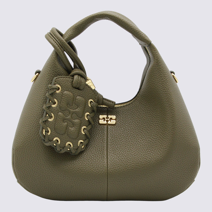Ganni Bags - MILITARY GREEN | ad66a21209e9c3432c11875127c25e3229c95868