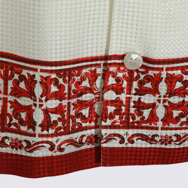 Dolce & Gabbana Shirts - RED-WHITE | e3691da1276c8b8e7b874207d46cff6ec15a8ba4