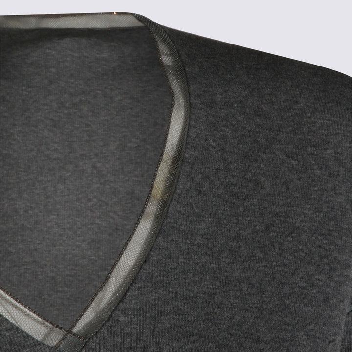 Fabiana Filippi T-shirts and Polos - Metallici e grigi | 2f5ae7848b8b6d44ef6e41680e036dd2c4e4a77c