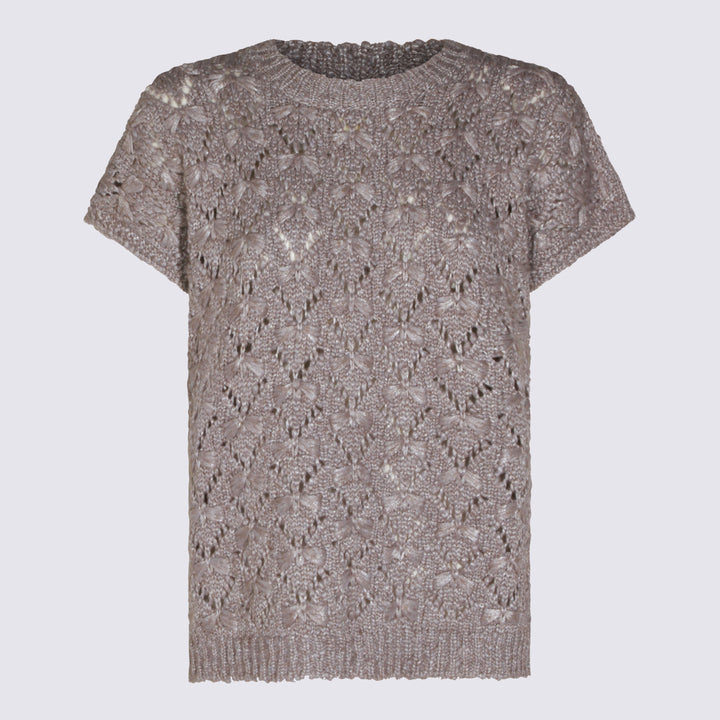 Fabiana Filippi Sweaters - Metallici e grigi | 4a7d6ff8895e71a522ad31763cabc6c09cfd7ba2