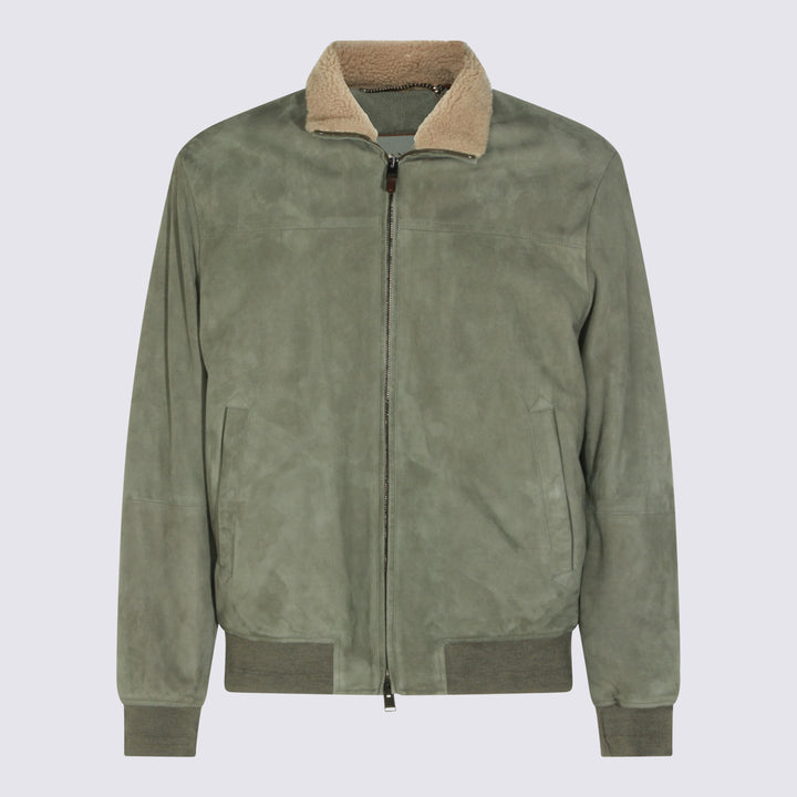 Canali Jackets - Blu e Verdi | 3bb4230a9911cd3f050f94d81a17d893cb1ce074