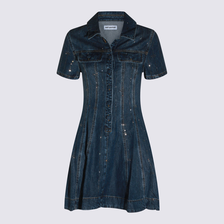 Self-Portrait Dresses - Blu | 431803435aa0e3b4d934eeff12b3c38e7314b5e6