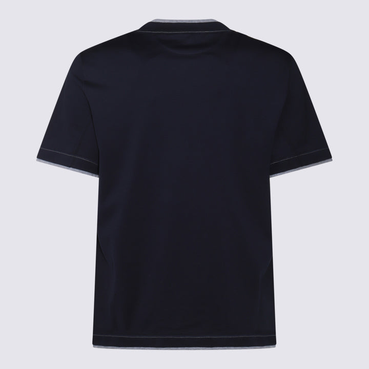 Brunello Cucinelli T-shirts and Polos - Navy | 5b327103e24e826a43a5547bac1a4beb7588a729