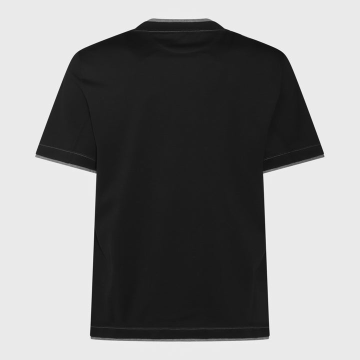 Brunello Cucinelli T-shirts and Polos - Nero | 4478cfc9522cca077174f1e548a37fae546c698a