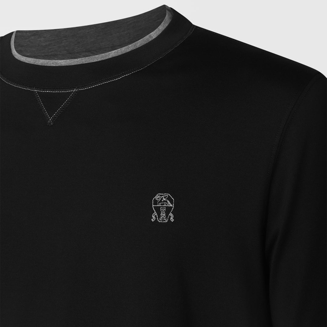 Brunello Cucinelli T-shirts and Polos - Nero | 9cd76e5f20fd299dced10284fce2c07ed21a199f