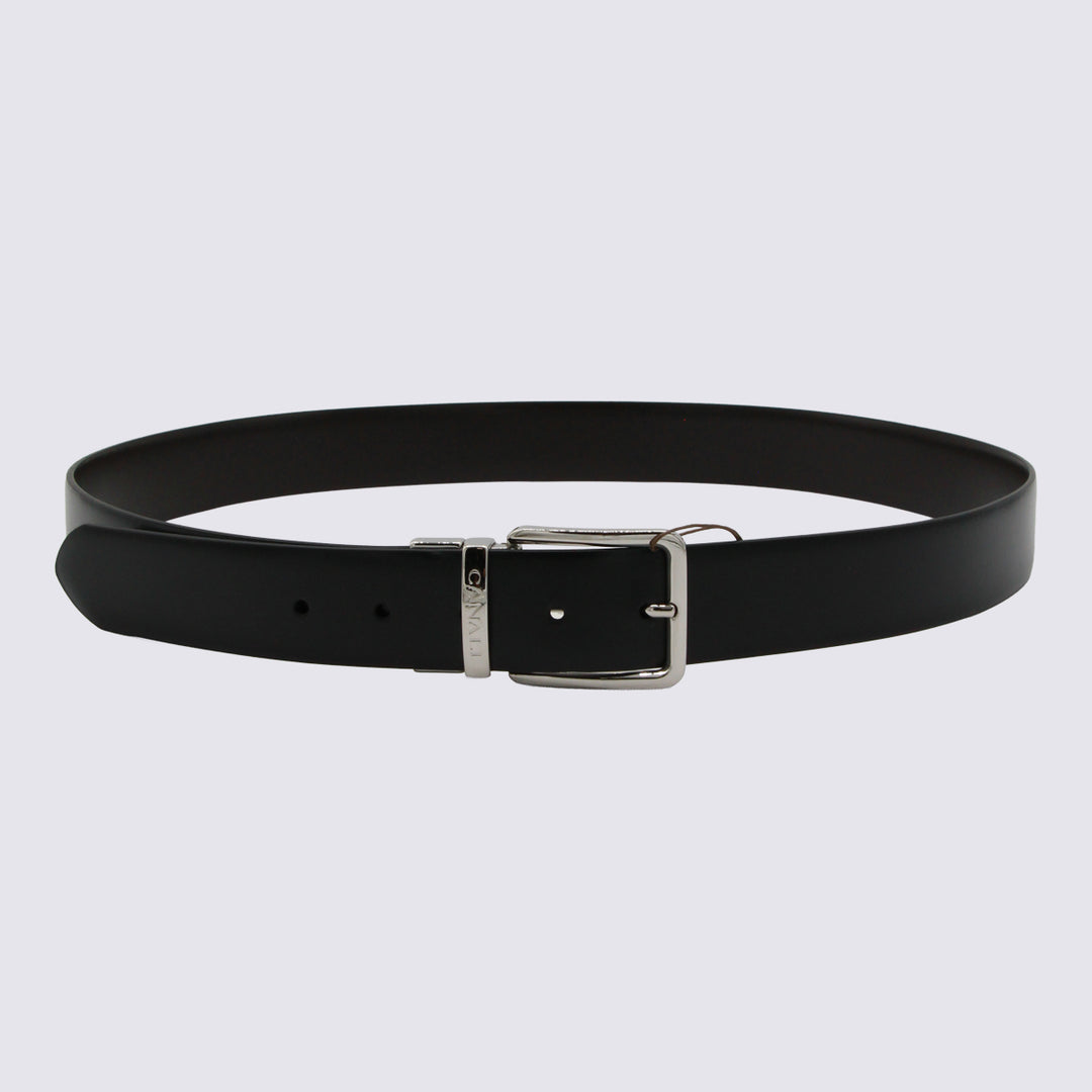 Canali Belts - BROWN/BLACK | 00832c29ad3928532a3dbcb8776bb0fc7d0a68fb