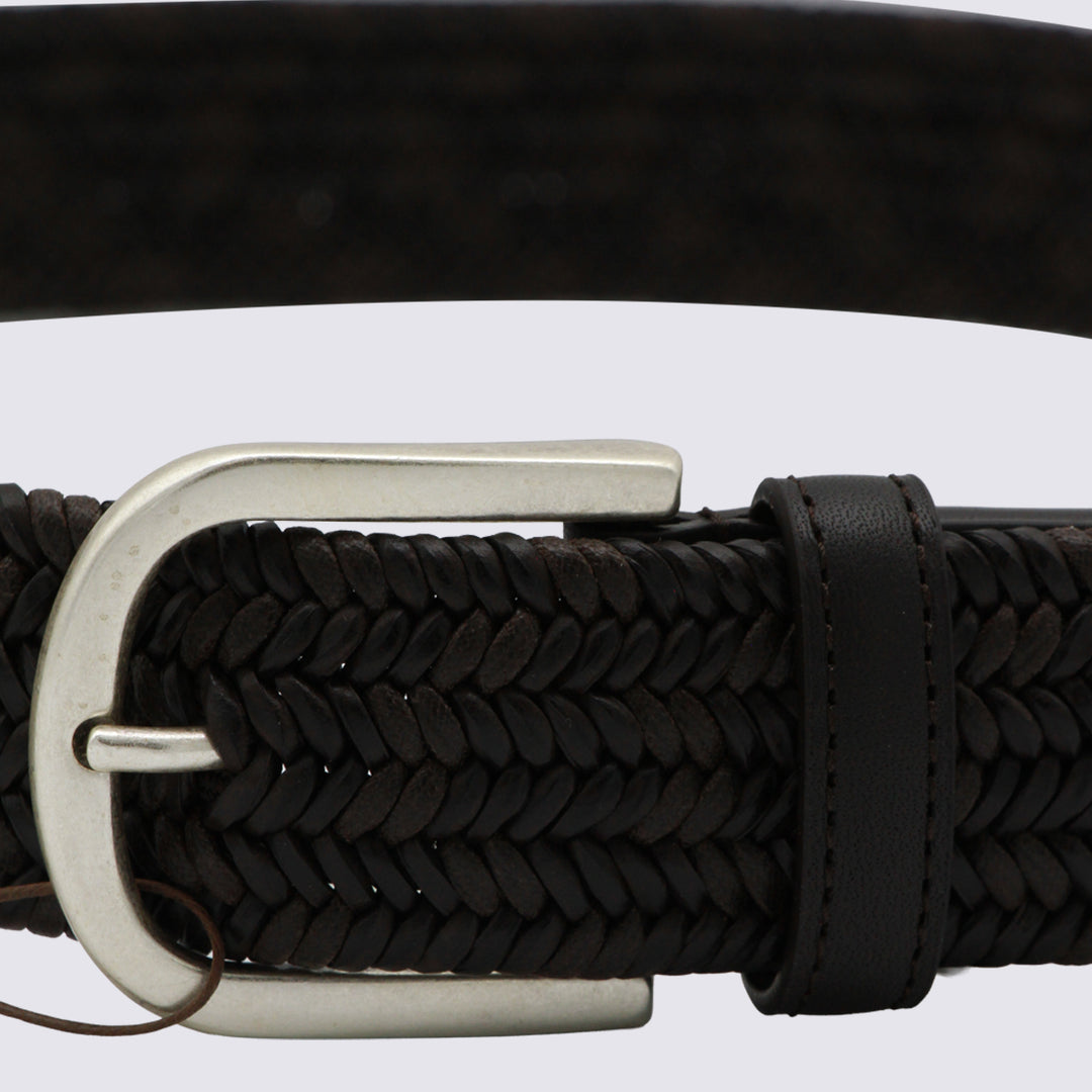 Canali Belts - Marrone | faec008bfba13213148ee5723534d06de6173745
