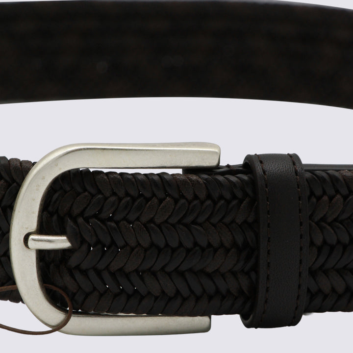 Canali Belts - Marrone | faec008bfba13213148ee5723534d06de6173745