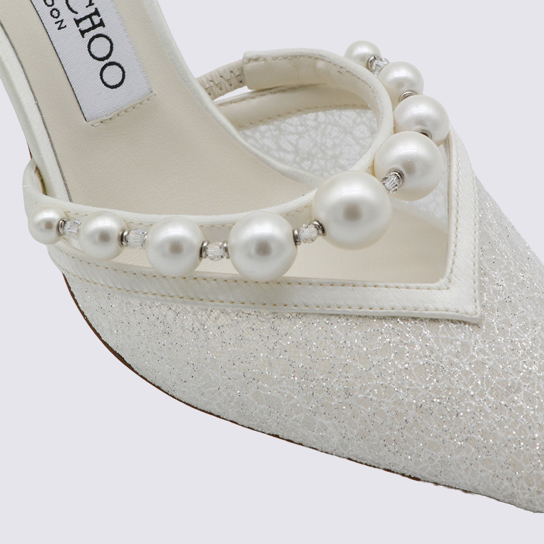 Jimmy Choo With Heel - IVORY/WHITE | adc57aa1596fc7d5e11e6946191f8be9bc0f5703