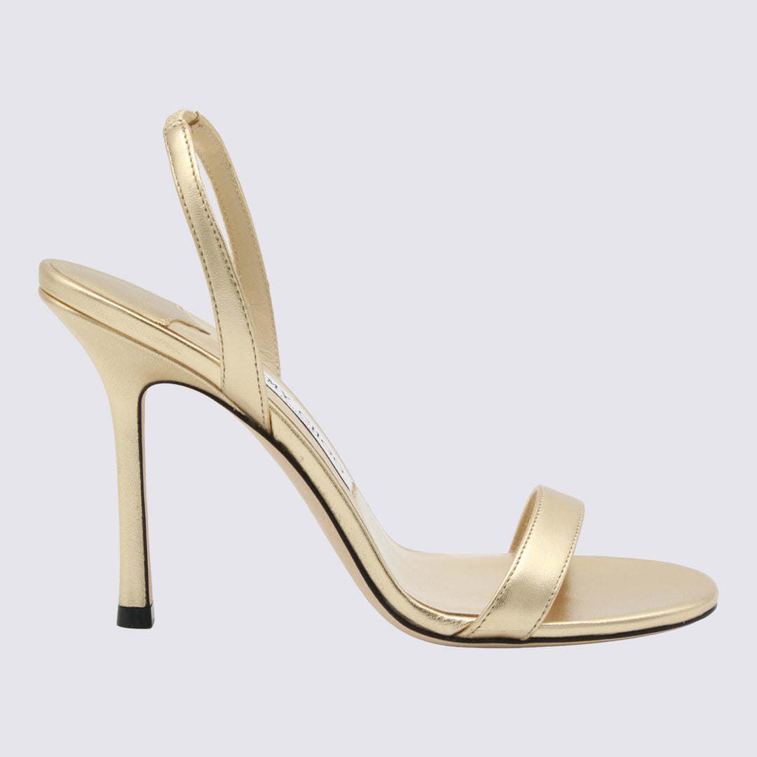 Jimmy Choo With Heel - Oro | 004fad63e01907915eb584017fe4d3a9149a972e