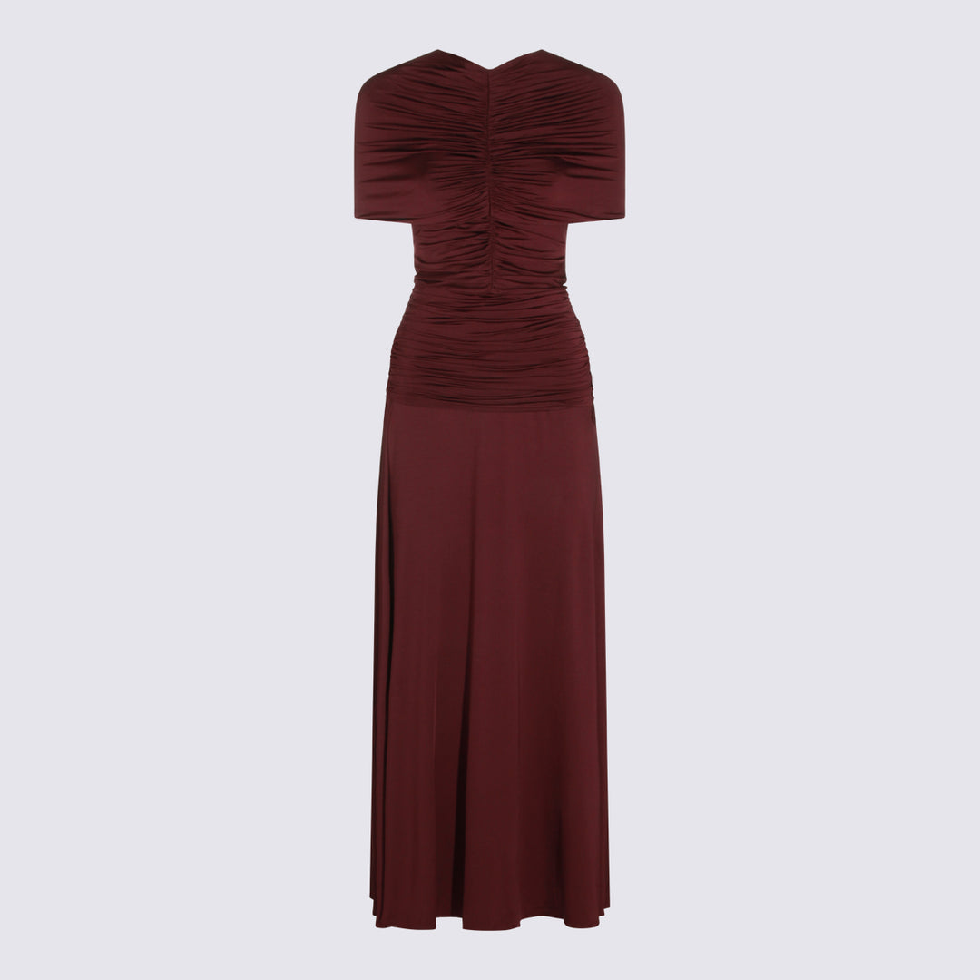 Self-Portrait Dresses - BURGUNDY | d397608826fb4ee21d93bea7a8ab88c65ec541b3