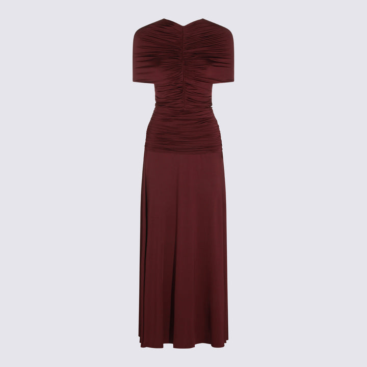 Self-Portrait Dresses - BURGUNDY | d397608826fb4ee21d93bea7a8ab88c65ec541b3