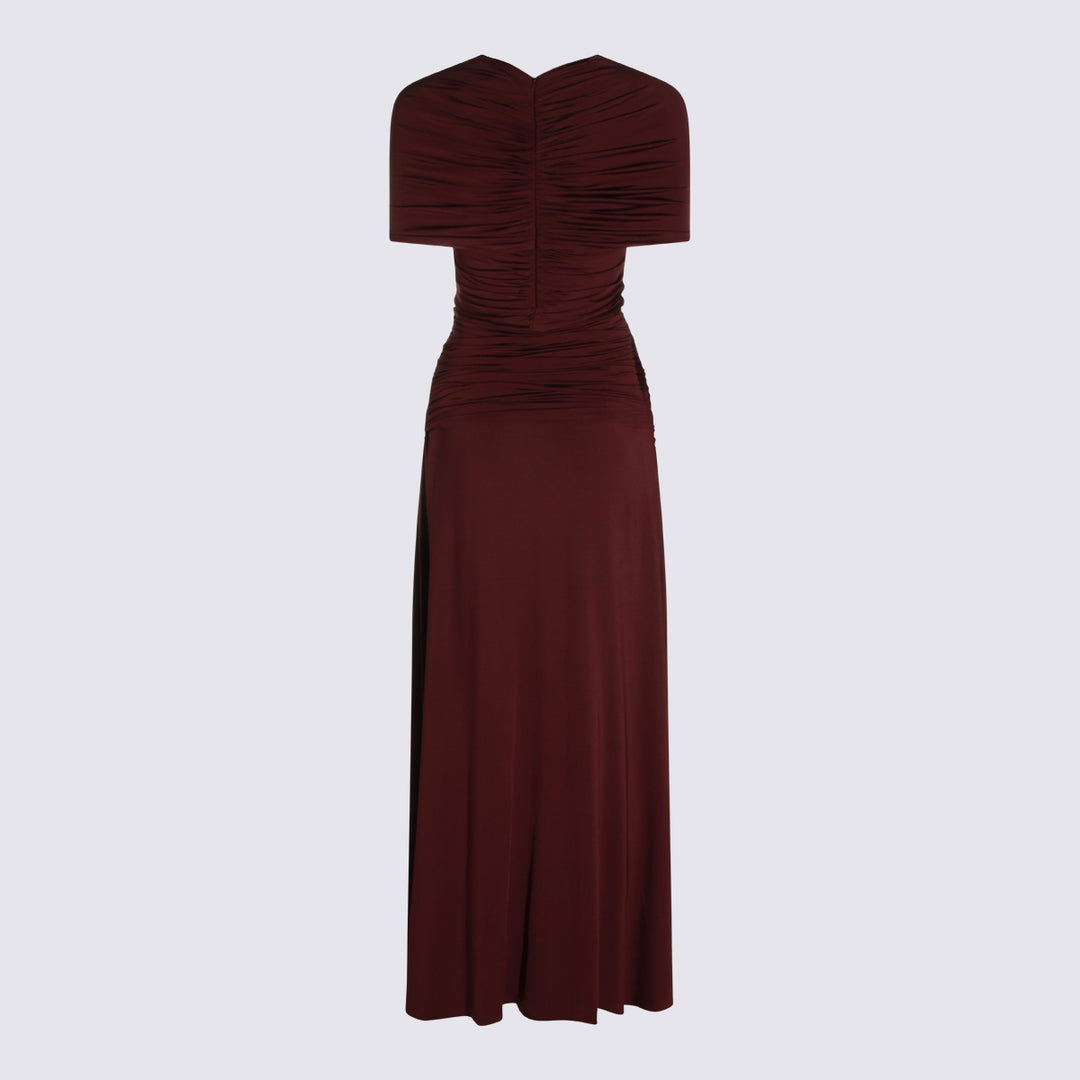 Self-Portrait Dresses - BURGUNDY | d7fe7d18f60def63768ec0de3757a5ea3a4d6ac2