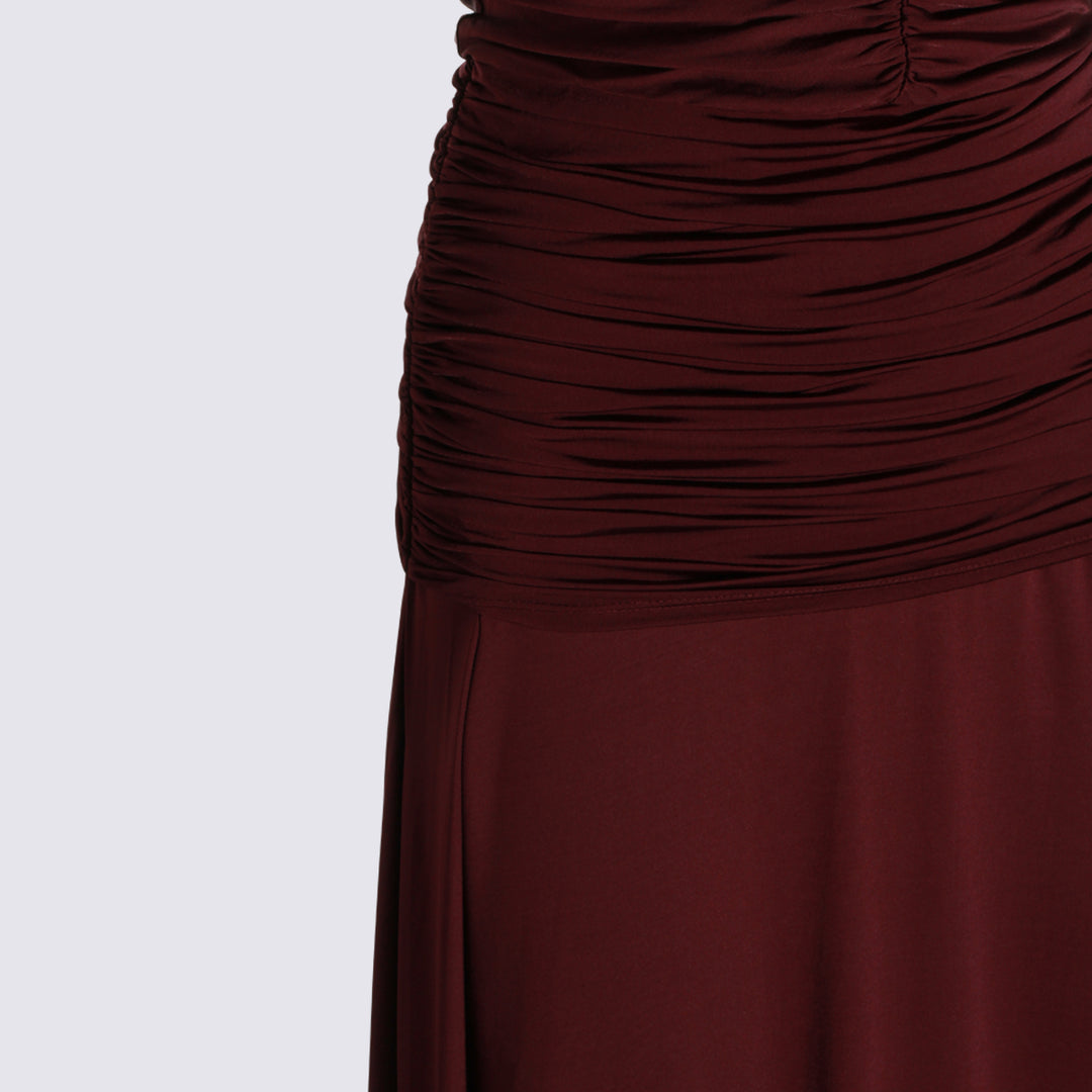 Self-Portrait Dresses - BURGUNDY | 3d18b416e537e3d2de4b6b750df5abd8108fa4c6