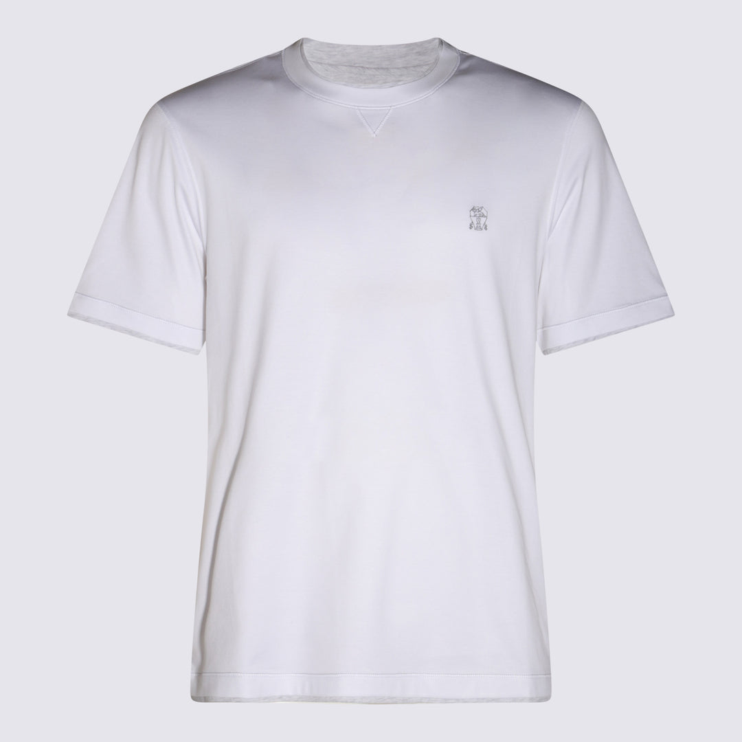 Brunello Cucinelli T-shirts and Polos - Bianco | 922616ada18915b5e894ace9f6e71b3e2c60d740