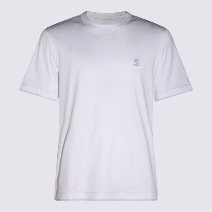 Brunello Cucinelli T-shirts and Polos - Bianco | 922616ada18915b5e894ace9f6e71b3e2c60d740